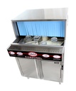 CMA Dishmachines GW-100 Low Temp Rotary Glass Washer with ScrapTrap, 115V