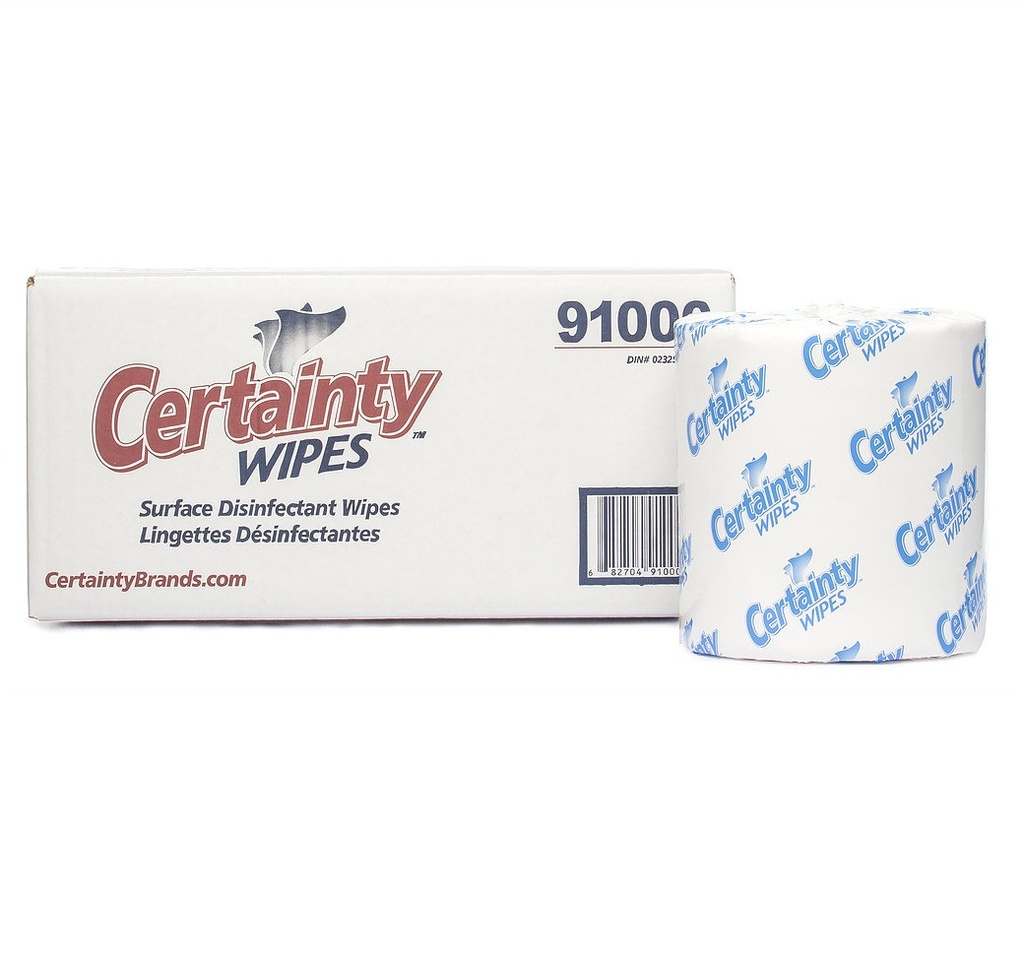 Certainty cleaning wipes