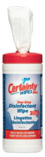 Certainty cleaning wipes