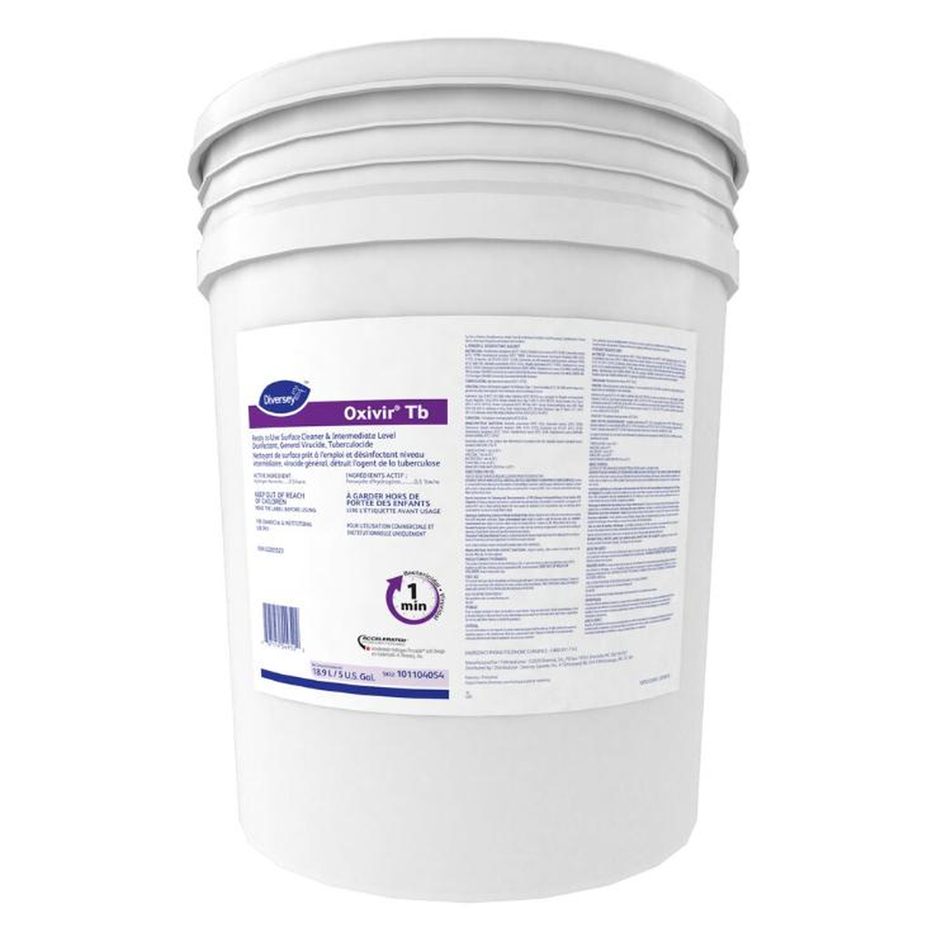 Oxivir® Tb Ready-to-Use One-Step Disinfectant Cleaner – 18.9 L (5 gal) Pail