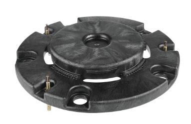 Plateforme pour poubelle Brute avec ancrage