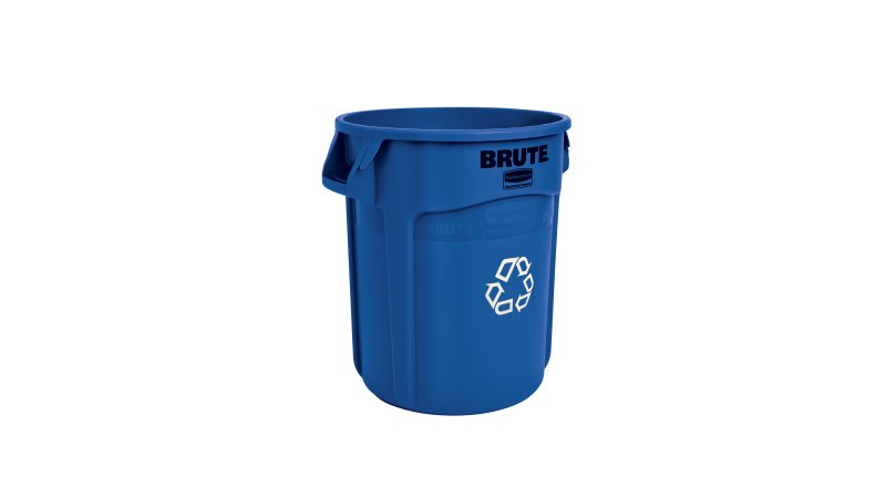 Poubelle de recyclage brute, 20 gal