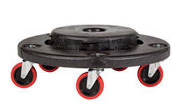 Plateforme roulante pour poubelle Brute