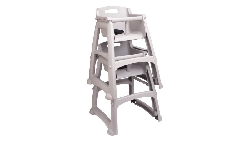 Sturdy chair youth seat with wheels