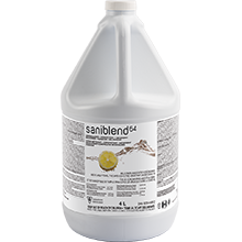 Saniblend 64 Cleaner Disinfectant Detergent - Deodorizer - Concentrated - Lemon