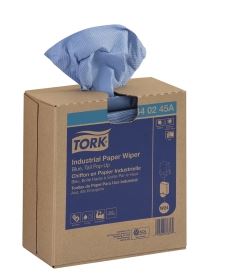 Tork Industrial Paper Wipers ans Cleaning Cloths – case of 10 x 90 sheets (900 count)