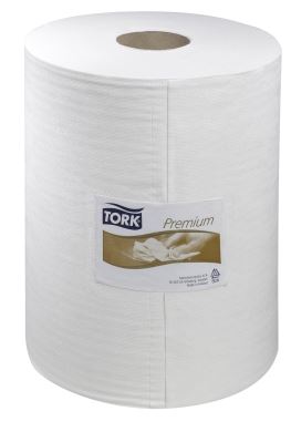 Chiffons essuie-tout simili-tissu Tork Premium – paquet de 400 feuilles