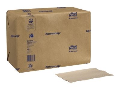 Serviettes de table, plis entrecroisées Tork Advanced Xpressnap, 12 x 500 serviettes