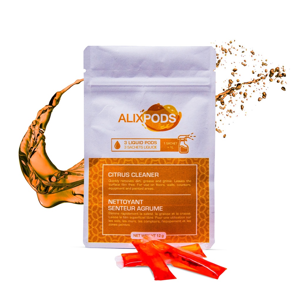 AlixPods Citrus Scent Cleaner