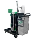 Unger SpotCleanRx Janitorial Cart System, Complete