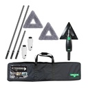 Unger Ensemble de luxe rechargeable en microfibre Stingray 11 pi