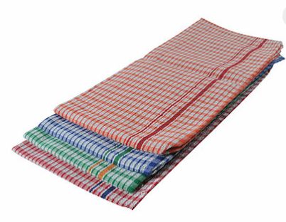 Dish cloth cotton, woven embossed