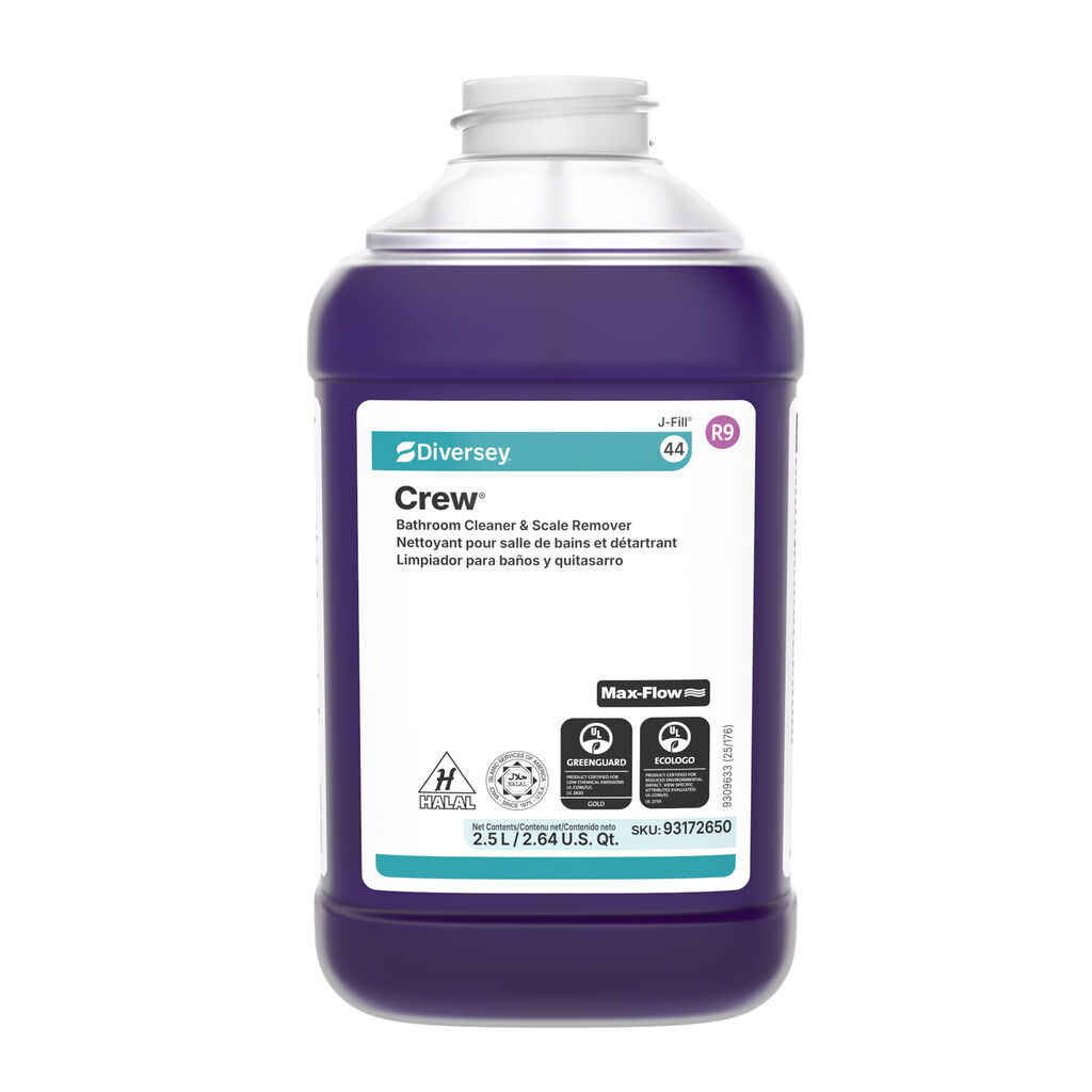Crew® Bathroom Cleaner & Scale Remover 44, 2.5L, J-Fill® / QuattroSelect®, 2/CT - Bathroom Cleaner & Scale Remover