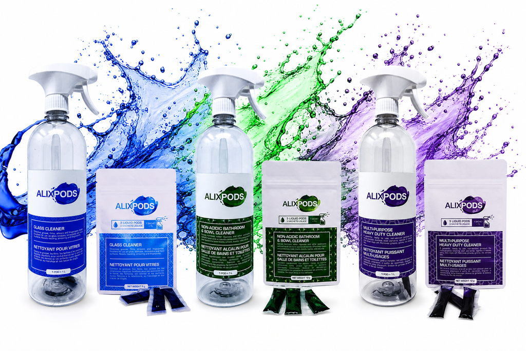 AlixPods TRIOBUNDLE - 3 Kit de démarrage / 3 Pochettes de 3 Capsules 