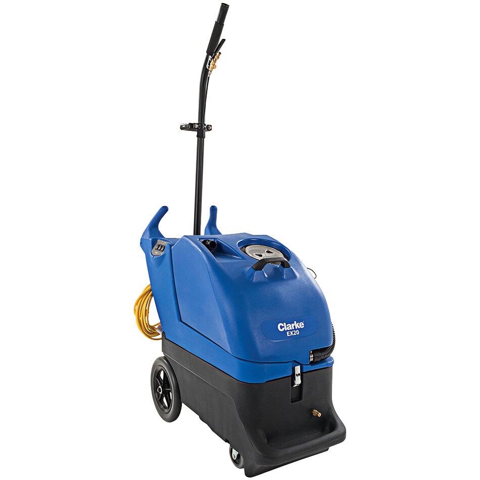 Clarke EX20 100C-15-SW Carpet Extractor with 12" Wand and 15' Hose