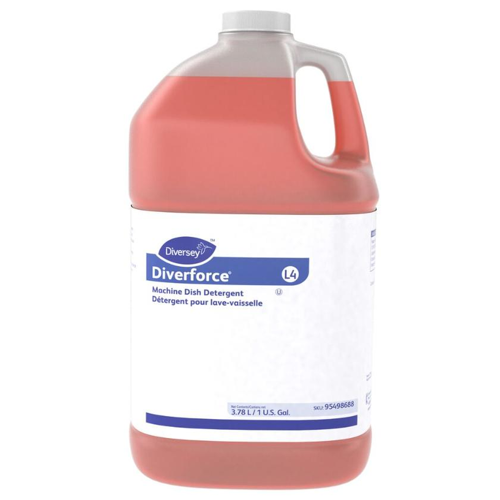 Diverforce® L4 Machine Dish Detergent – 3.78 L (1 gal)
