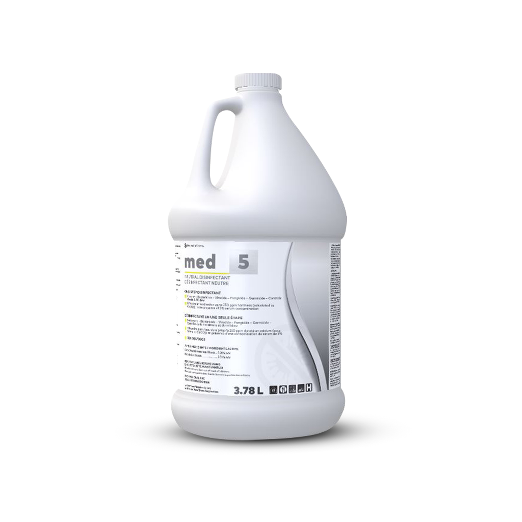 INO MED 5 – Concentrated Neutral Disinfectant – 18.9 L