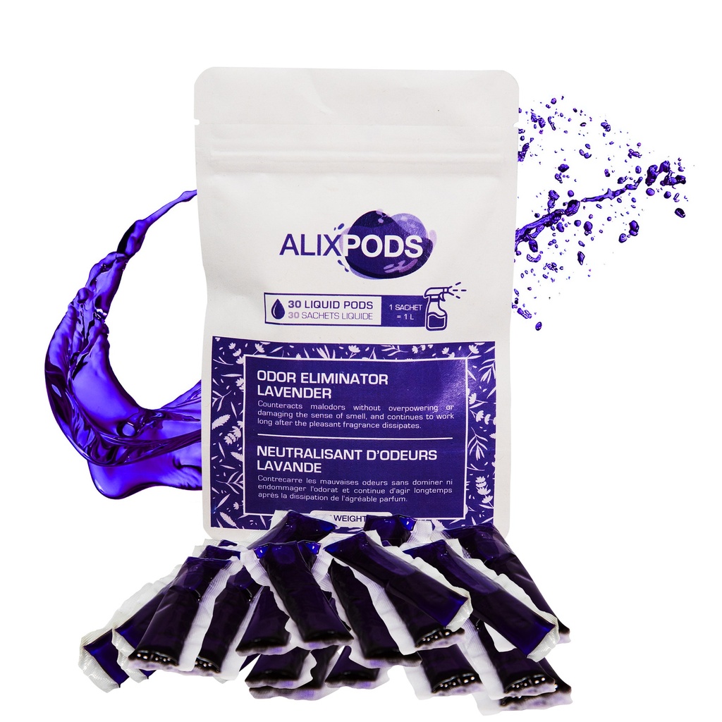 AlixPods Neutralisant D'odeurs Lavande - 30 Capsules