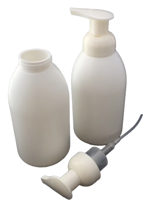 500ml Flacon mousseur naturel avec pompe