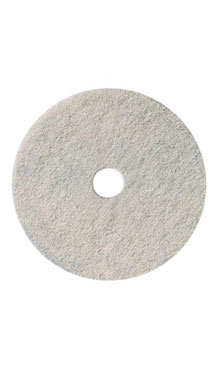 Burnishing pads - Natural white – 18"