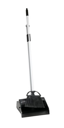 Plastic lobby dust pan