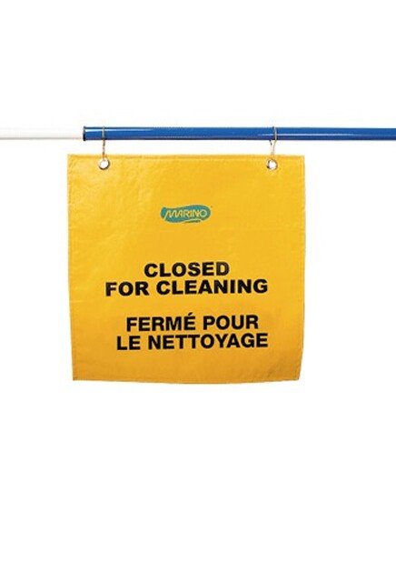 Closed Sign for Cleaning