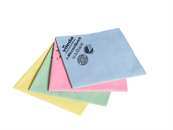 R-MICRONQUICK Premium microfiber cloth blue 5/pqt