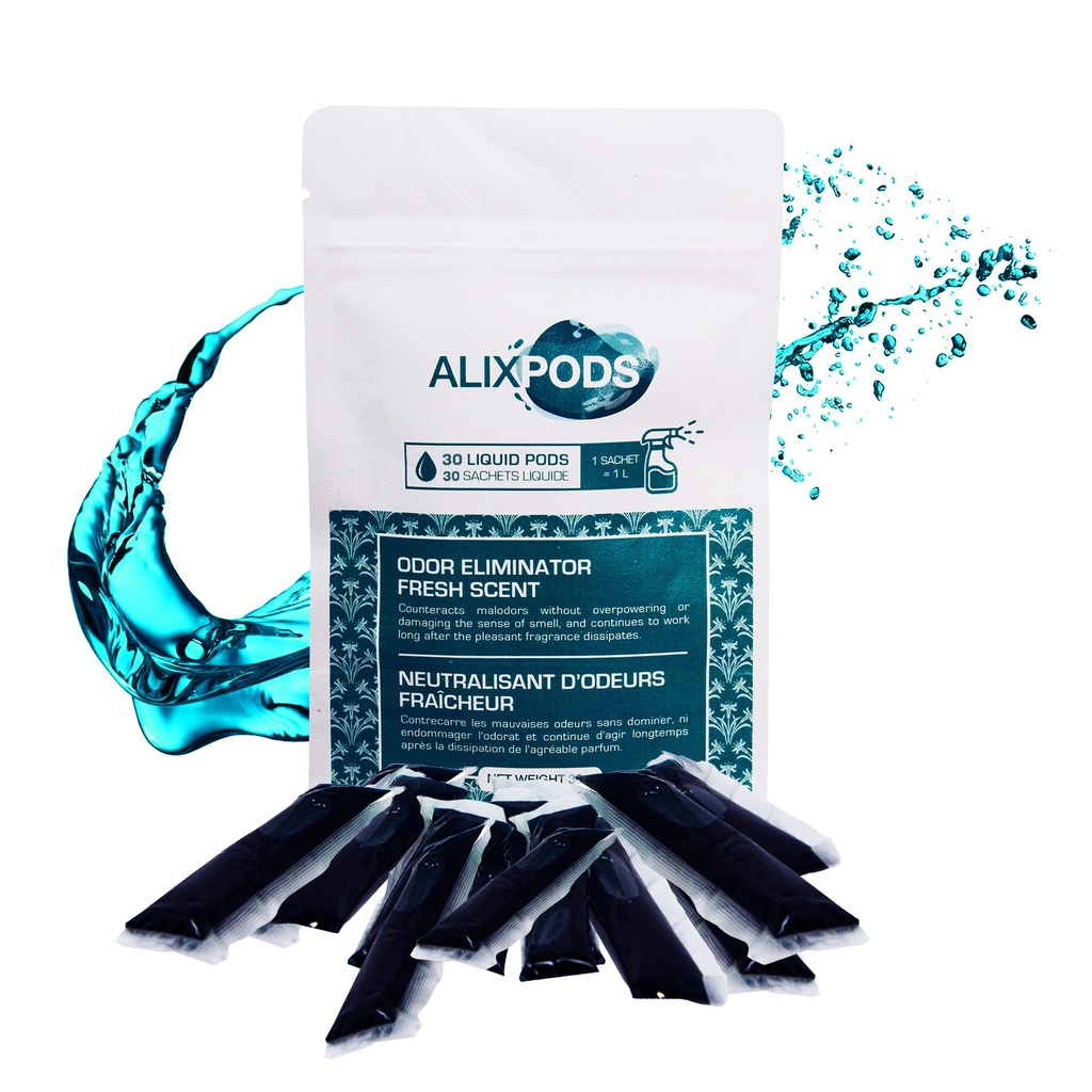 AlixPods Odor Eliminator Fresh Scent - 100 Pods