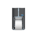 Top bottom high capacity toilet paper dispenser