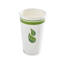 16 oz PLA Lined Hot Drink Cup Compostable