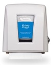 Small footprint roll towel dispenser