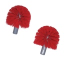 Unger Ergo Toilet Bowl Brush Replacement Head, Pack of 5
