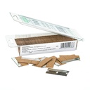 Unger Safety Scraper Replacement Blades 1.5 in (4 cm), 100-Pack