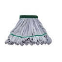 Unger SmartColor RoughMop Microfiber String Mop, Medium Duty, Green, Pack of 5