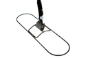Atlas Graham Dust Mop Frame with Vinyl Clip-On Handle, 18 in, 60 in Handle