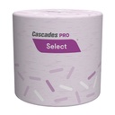 Cascades Pro Pro Select Toilet Paper, 1-Ply, 48 Rolls x 1,000 Sheets, Case of 48