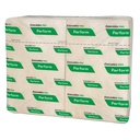 Cascades Pro Pro Perform Tandem Interfolded Napkins, Brown, 1-Ply, 4.25 x 6.5 in, 16 Packs x 376 Sheets, Case of 16