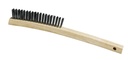 M2 Professional Wire Scratch Brush, Shoe Handle