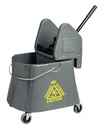 M2 Professional Elephant Down-Press Wringer Set, Grey, 37 L