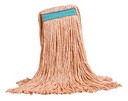 M2 Professional Cut-End Wet Mop, Narrow Band, Orange, 24 oz