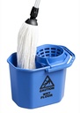 M2 Professional Heavy Duty Bucket with Funnel Wringer, Blue, 12 L