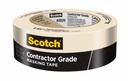 3M Scotch Contractor Grade Masking Tape, Tan, 48 mm x 55 m