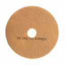 3M Scotch-Brite Ultra High Speed Burnishing Floor Pad, 18 in, Tan