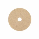 3M Scotch-Brite Natural Fiber Polishing Floor Pad, 17 in, Tan