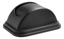 Rubbermaid Commercial Lid for Large Wastebasket, Black