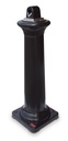 Rubbermaid Commercial Groundskeeper Tuscan Standing Ash Urn, Black