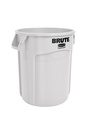 Rubbermaid Commercial Brute Container, 10 US Gal (38 L), White
