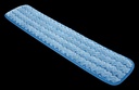 Rubbermaid Commercial HYGEN Microfiber Wet Mopping Pad, 24 in, Blue