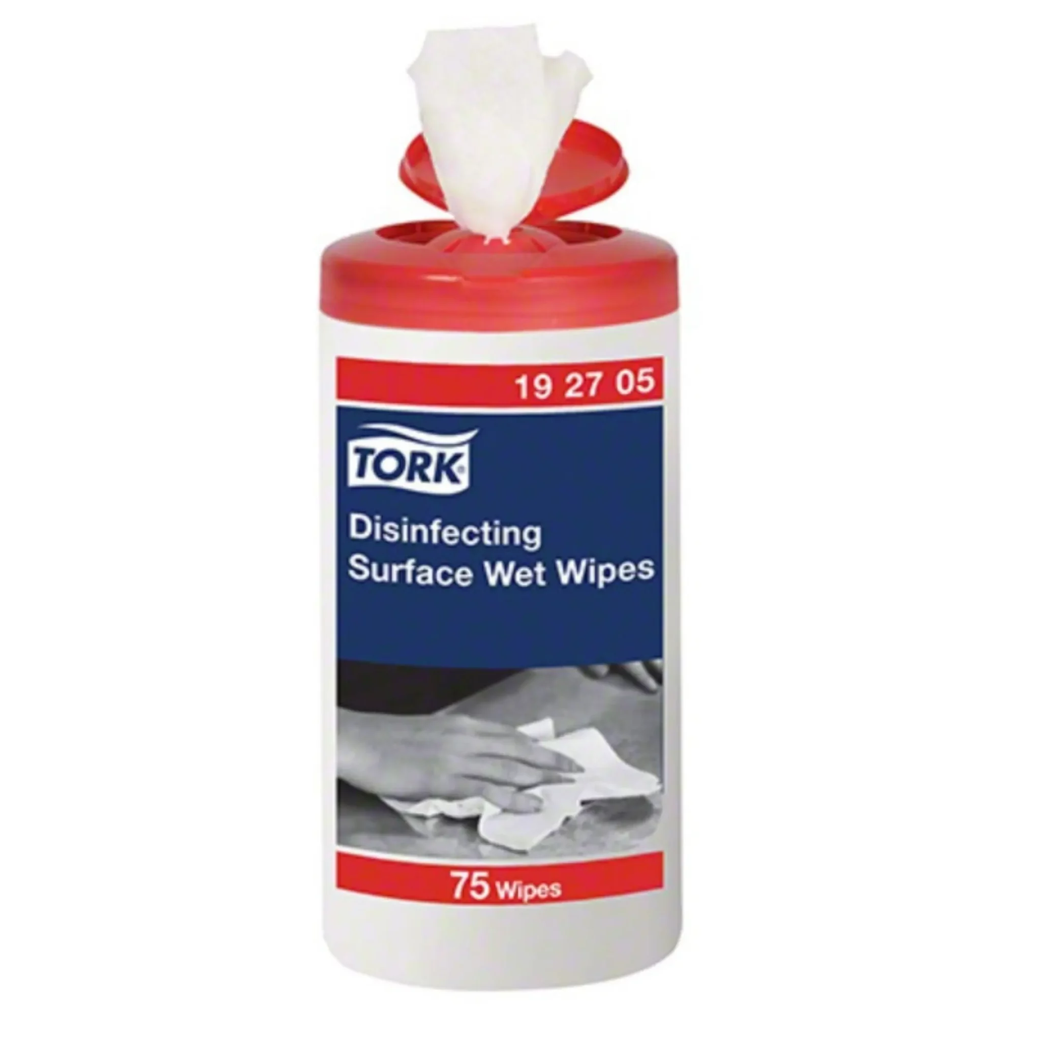 Tork Surface Disinfecting Wet Wipes, Canister of 75