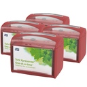 Tork Xpressnap Tabletop Napkin Dispenser, Red